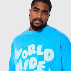 Camiseta de Algodón 100% Premium con Estampado Puff para Hombre, Impresión Personalizada con Tu Logotipo o Diseño, Corte Regular - Product Image 4