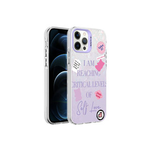 Funda de Silicona con Patrón de Mármol Morado OYO Marbello para iPhone 12 Pro 14 Plus 13 Pro Max y XR - Funda Protectora a Prueba de Golpes - Product Image 1