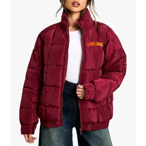 Doudoune thermique pour femme vêtement d'extérieur matelassé respirant design léger pour une utilisation en saison froide - Product Image 1