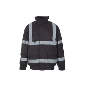 Chaqueta de trabajo reflectante de alta visibilidad, protectora y cálida, fluorescente y personalizada. - Product Image 5