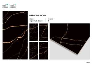 Azulejos de Porcelana Super Negros de Alto Brillo, 24x48 Pulgadas, Azulejos Pulidos Premium para Espacios Interiores Modernos - Product Image 5