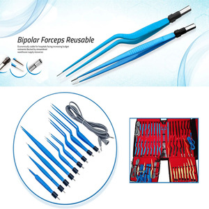 คีมไบโพลาร์มุมตรงสไตล์ยุโรปพื้นฐานของเครื่องมือผ่าตัด - Product Image 2