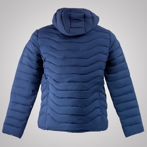 Unisex Zipper Closure Winter Quilted Jacket Breathable <b>Waterproof</b> Fabric Embroidery Print Windproof <b>Warm</b> Casual Sport Plus Size - Product Image 2