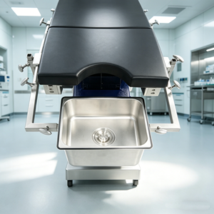 Bac à déchets en acier inoxydable de qualité médicale 304 avec support 20*20mm pour hôpital clinique certifié CE - Product Image 3
