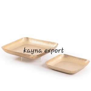 Tazón de Aluminio Pulido de Alta Calidad con Corte de Diamante, Diseño Moderno y Lujoso para Servir Frutas, Diseño Sostenible para Hoteles, Restaurantes y Fiestas - Product Image 5