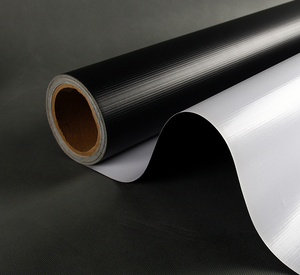 Lona de Malla Resistente al Viento de 270 g/m², Transpirable, Resistente a Desgarros, Anti-UV e Impermeable para Anuncios Colgantes en Vehículos, Pancartas Promocionales Agrícolas - Product Image 1