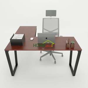 HBTC015-Escritorio en Forma de L de Diseño Contemporáneo con Concepto Trapecio 140x140-Requiere Ensamblaje - Product Image 2