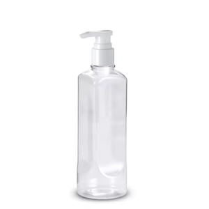 Bouteille pulvérisateur en plastique PET vide de 280 ml, à fond rond et à tête carrée, pour détergent liquide, savon à vaisselle - Product Image 3