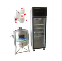 Machine commerciale de fermentation de yaourt de lait/armoire réfrigérée de fermentation de yaourt de pasteurisateur/yaourt faisant la HJ-PR50 de machine