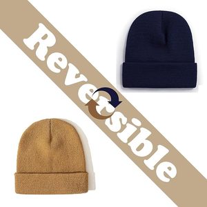Bonnet d'hiver en laine douce et confortable avec couche polaire bonnet en tricot épais parfait pour la chaleur et le style de rue à la mode - Product Image 6
