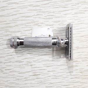 Rasoir de sécurité écologique pour le visage, rose, double tranchant, lame de rasoir de sécurité pour hommes, rasoir à raser - Product Image 1