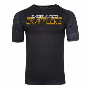 MMA Rushguard Rash Guard Entièrement Sublimation BJJ Arts Martiaux Porter Personnalisé pour l'entraînement et la compétition - Product Image 5