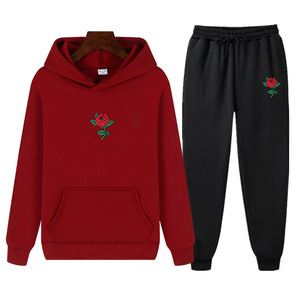 Buena calidad de Color sólido Casual traje de dos piezas conjunto de las mujeres ropa de dos piezas conjunto de Invierno 2 piezas conjuntos para las mujeres - Product Image 6