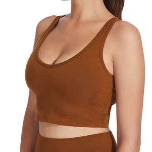 Hecho en Pakistán 2025 último diseño fresco Yoga Set Fitness Wear Mujeres Sujetador deportivo - Product Image 2