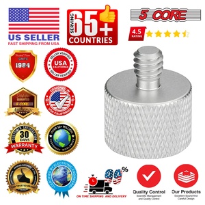 Adaptateur de support de micro 5 en 1, 12 pièces, connecteur de conversion de filetage 3/8 mâle vers 5/8 femelle - Product Image 4