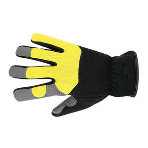 Gants de travail de mécanicien, gants de sécurité résistants à la chaleur avec écran tactile en cuir synthétique - Product Image 4