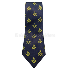 CORBATA MASONICA REGALI NEGRA CON - Product Image 4