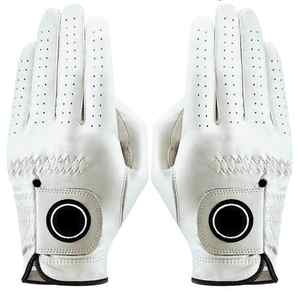 Factory Design Custom Print Left Hand Golf <b>Glove</b> Cabretta Golfing Sport <b>Gloves</b> High Quality Manufacturer Cabretta Golf <b>Gloves</b> - Product Image 1