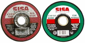 แผ่นขัดแบบมีรูตรงกลางสำหรับหินอ่อน ขนาดมิลลิเมตร 115x3,2x22 - Product Image 1