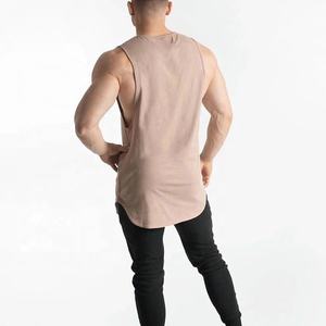 Camiseta sin Mangas de Algodón Transpirable de Secado Rápido de Alta Calidad para Hombre - Estilo OEM para Gimnasio y Fitness, Talla y Color Personalizables, para Todas las Temporadas - Product Image 3