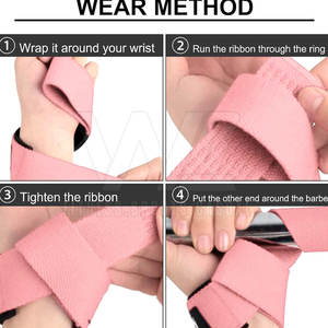 Fournisseur en gros de sangles de musculation pour poignets, sangles de musculation personnalisées 2026 - Product Image 3