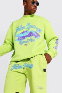 ชุดเสื้อผ้า2ชิ้นสำหรับผู้ชายชุดฤดูร้อนเสื้อยืดผ้าฝ้าย unisex ขนาดใหญ่และกางเกงขาสั้นระบายอากาศได้ดีซักได้สไตล์ลำลอง - Product Image 3