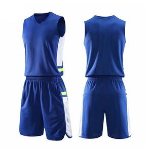 Maillots de basket-ball unisexes pour adultes, uniformes, kit sportif, shorts, vêtements personnalisés, 100% polyester, séchage rapide, personnalisable - Product Image 4