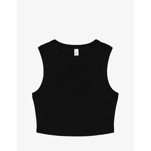 Bella + Canvas Mujer Micro Rib Muscle Crop Tank Top Shirt XS Hasta 2XL 1013 - Product Image 2
