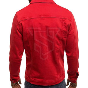 Veste en jean à col montant de style High Street pour hommes, meilleure qualité, vente en gros à bas prix pour la saison d'hiver - Product Image 2