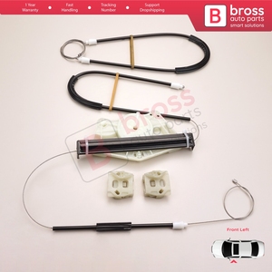 Kit de réparation de lève-vitre électrique BWR534, porte gauche, pour Golf MK4 1J1 1997-2006, 2/3 portes, hayon 1J3837461 - Product Image 2