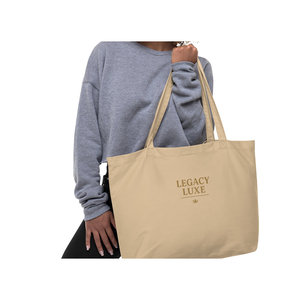 Sacs fourre-tout promotionnels écologiques de luxe Bee Ike-Conic Legacy Luxe Eco Tote Premium - Product Image 4