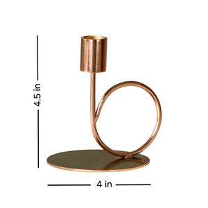 Bougeoir décoratif sophistiqué pour salles à manger et salons pour des décors de Noël romantiques - Product Image 2