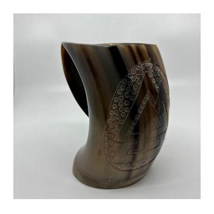 Best Arrivals Premium Quality Natural Horn <b>Mug</b> Best Premium Quality Viking Drinking Horn <b>Mug</b> Polished No Leak Food Safe - Product Image 3