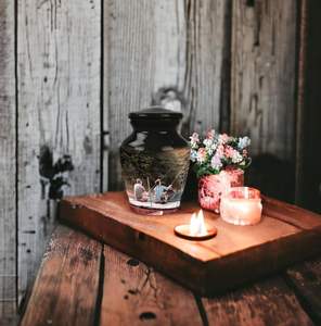 Urnes funéraires pour père et fils, pour cendres humaines, urne de crémation masculine et féminine, cendres humaines adultes, taille personnalisée pour adultes - Product Image 5