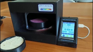 El último colorímetro de alimentos con espectrofotómetro para medir la consistencia en alimentos fritos como Khakhra Papadam Nachos Mathiya Papad - Product Image 2