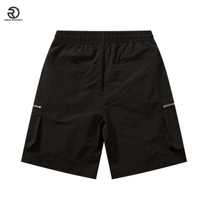 Vêtements de créateurs Shorts pour hommes Short d'été élastique en accordéon avec poches zippées Short cargo droit et ample - Product Image 3
