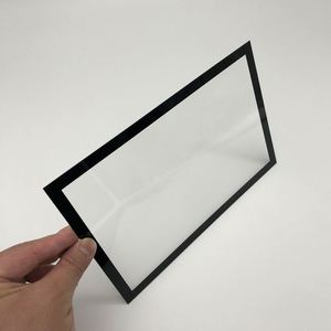 Verre trempé plat solide OEM pour affichage de divertissement de voiture arrière 10.1 "Dureté 9H antichoc haute sensibilité - Product Image 6