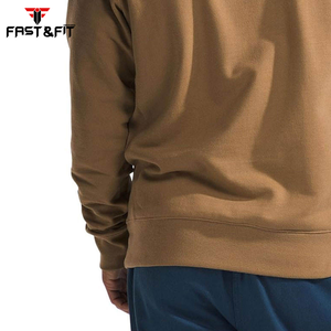 เสื้อฮู้ดสวมหัวแขนยาวของผู้ชายผ้าฝ้าย100% แบบถักลายใหม่ใส่สบายฤดูหนาวทำตามสั่ง - Product Image 5