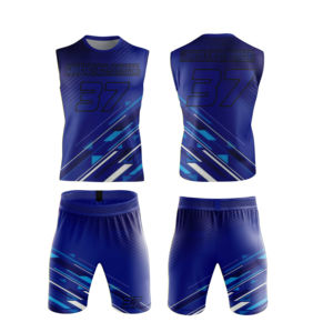 Conjunto de Compresión de Entrenamiento de Fútbol Juvenil 7v7 Sublimado Personalizado, Estilo Americano, Uniforme Transpirable de 7 Bandera para Verano - Product Image 6