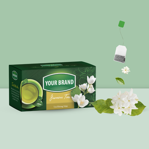 Bolsas de Té de Jazmín al por Mayor, Bolsitas de Té Verde de Sabor Suave, Bolsas de Embalaje Impresas Personalizadas para Alimentos y Bebidas - Product Image 6