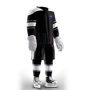Conjuntos de Uniformes de Hockey sobre Hielo Más Vendidos, Logotipo Personalizado, Nombres de Equipos/Jugadores, Tejido de Poliéster 100% Transpirable que Absorbe la Humedad para - Product Image 2