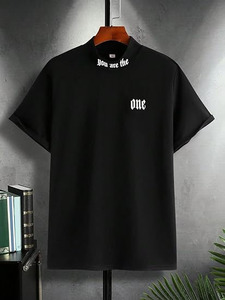 Camiseta de manga corta con estampado personalizado para hombre Camisetas de calle personalizadas Deportes Algodón Manga corta Impresión de diseñador de lujo - Product Image 2