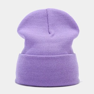 Premium Knit Slouchy Beanie-Sombrero de invierno térmico unisex de color sólido para Arctic Cold, gorra gruesa de calavera para exteriores, ropa de calle - Product Image 1