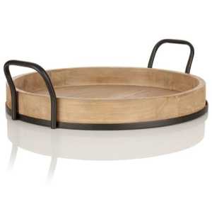 Bandeja DE SERVICIO DE METAL ecológica de último diseño para Cocina Casera para café, comida, desayuno, cena, decoración de boda - Product Image 2