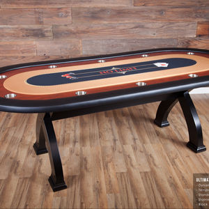 Modern Luxury Foldable Casino-Selling Wooden Poker Table Best Quality Customizable round Pattern for <b>Mahjong</b> Gambling Table - Product Image 4