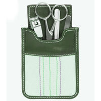 Ensemble de manucure et pédicure professionnel classique en acier inoxydable Dom Med Dynamics, kit complet de soins des ongles pour hommes et femmes