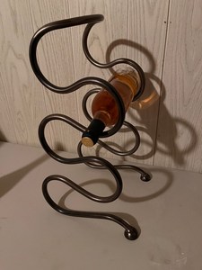 Unique shaped design wine storage rack holder for kitchen home decoration dining <b>table</b> champagne wine display rack holder bar - Product Image 3