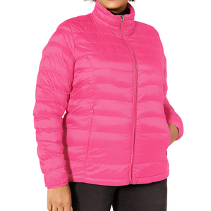 Chaquetas de Burbuja Personalizadas de Cuello Alto para Mujer, Talla Grande, Impermeables, Transpirables, Ecológicas, de Tela con Memoria, Diseño Extra Grande y Cómodo - Product Image 4