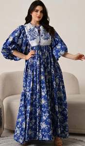 Long Embroidered Ethnic Natural Ukrainian Folk <b>Dress</b> Natural Linen Bohemian Style <b>Summer</b> <b>Dress</b> with Tassel Unique Decoration - Product Image 5