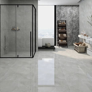 Carrelage de sol en grès cérame vitrifié poli antidérapant et isolant thermique 800x800mm pour centres commerciaux et villas - Product Image 4